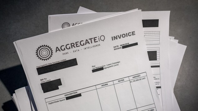 Des documents de Aggregate IQ.