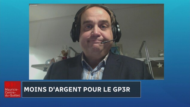 Le directeur général du Grand Prix de Trois-Rivières, Dominic Fugère, en entrevue au Téléjournal Mauricie-Centre-du-Québec.