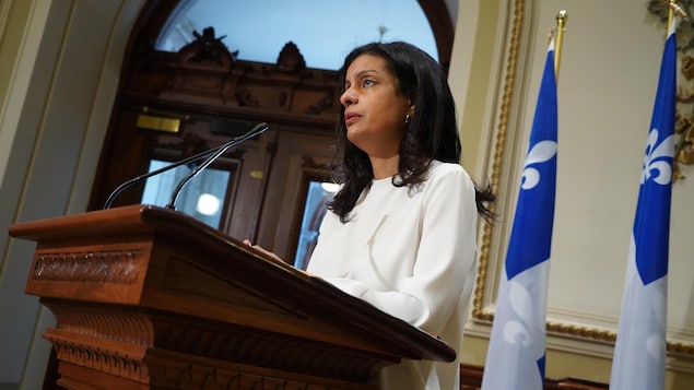 Dominique Anglade, chef du Parti libéral du Québec