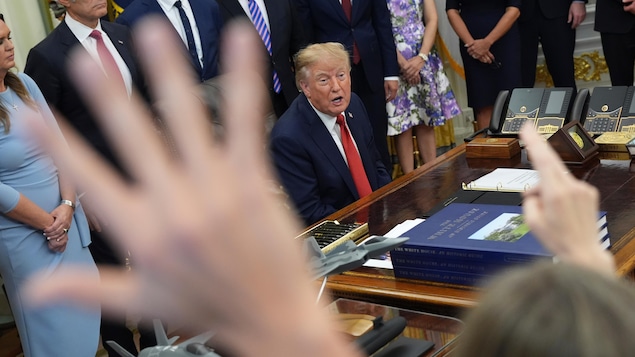 Donald Trump annonce bannir de la Maison-Blanche CNN, MSNOW et Politico