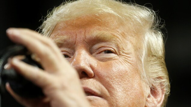 Le président des États-Unis Donald Trump
