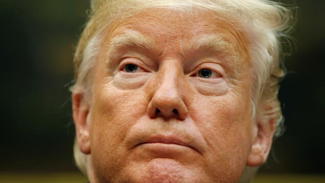 Le président américain Donald Trump. Le président américain Donald Trump.