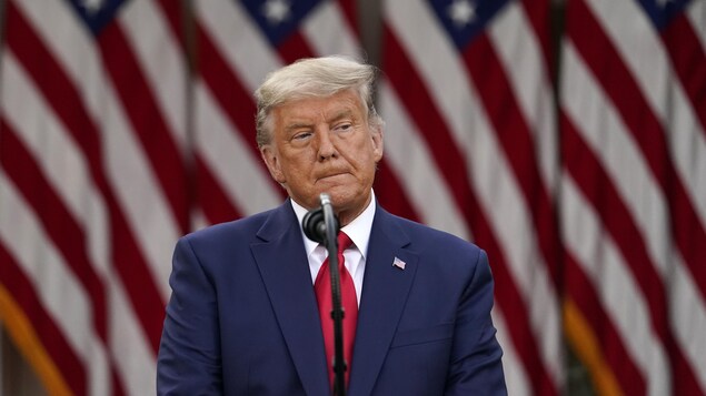 Le président sortant Donald Trump.