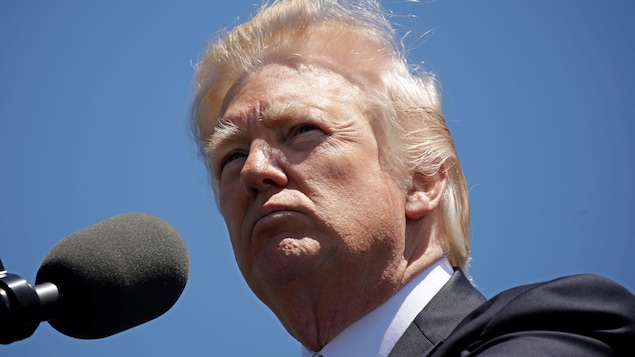 Le président des États-Unis, Donald Trump