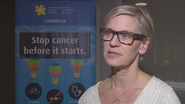 La porte-parole pour la Société canadienne du cancer en Saskatchewan, Donna Pasiechnik.