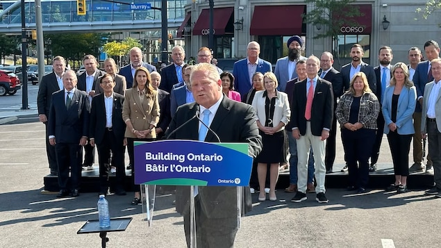 Premier Doug Ford announced Thursday that the province is reversing the Greenbelt land swap. (Mike Crawley/CBC)