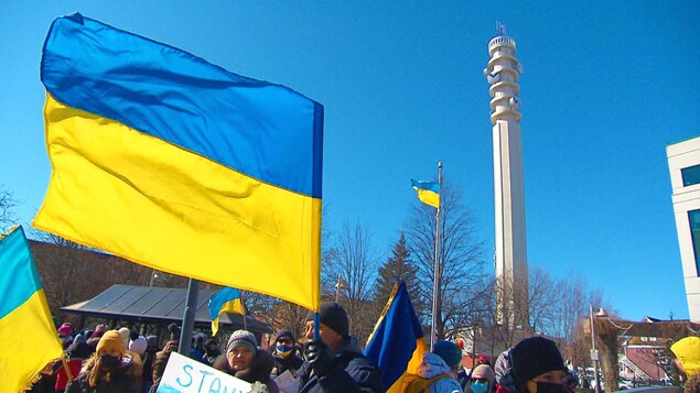 Un an après le début de la guerre, 6500 Ukrainiens ont trouvé refuge en Atlantique