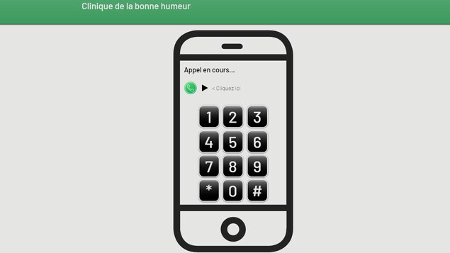 Une capture d'écran d'un site web sous forme d'un téléphone.