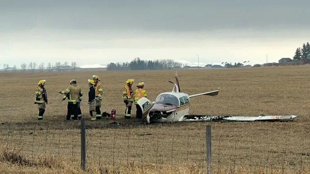 Un mort et un blessé grave dans l’écrasement d’un avion à Calgary