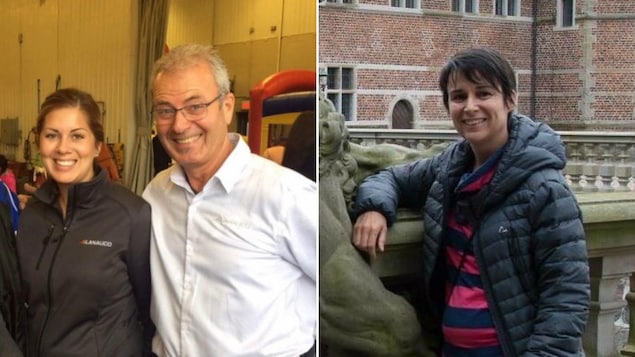 Photomontage des trois victimes. Photomontage des trois victimes.