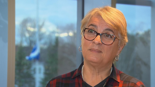 Édith Guilbert, médecin-conseil à l'Institut national de santé publique du Québec, en entrevue Édith Guilbert, médecin-conseil à l'Institut national de santé publique du Québec, en entrevue