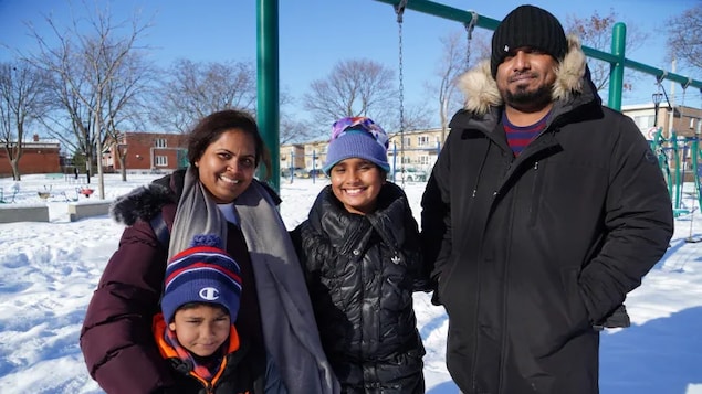 Nadeeka Dilrukshi Nonis, left, Supun Thilina Kellapatha, right, and their kids now call Montreal home, after providing shelter to Edward Snowden in Hong Kong in 2013. 