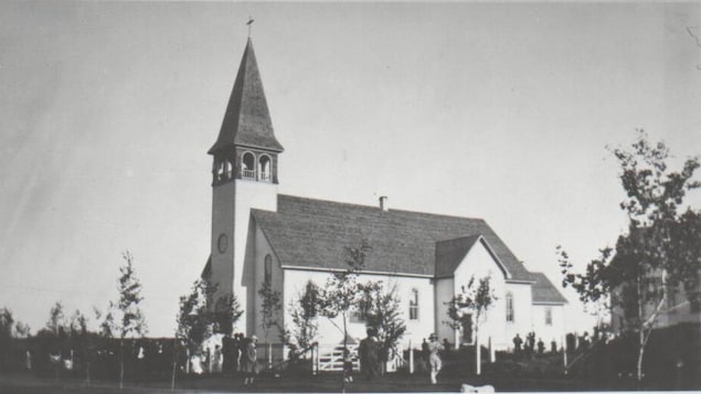 L'église de Bonne Madone en 1926.
