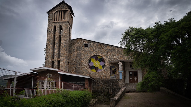 L'église de Kibuye au Rwanda.