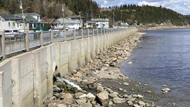 Des égouts se déversent dans la baie des Ha! Ha!.