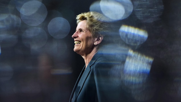 Ontario Liberal Leader Kathleen Wynne is pictured between glasses as she speaks during a campaign stop at Crosscut Distillery in Sudbury, Ont., on Wednesday, May 23, 2018. THE CANADIAN PRESS/Nathan Denette Ontario Liberal Leader Kathleen Wynne is pictured between glasses as she speaks during a campaign stop at Crosscut Distillery in Sudbury, Ont., on Wednesday, May 23, 2018. THE CANADIAN PRESS/Nathan Denette