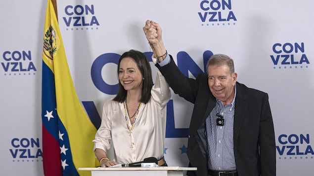 Maria Corina Machado y Edmundo González Urrutia.