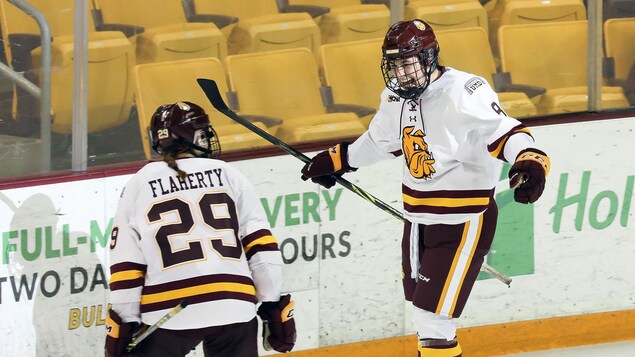 Élizabeth Giguère vise des adieux dorés dans la NCAA