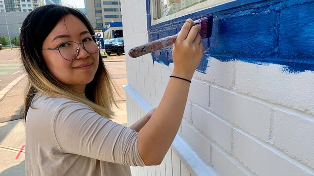 De nouvelles murales extérieures au centre-ville d’Edmonton
