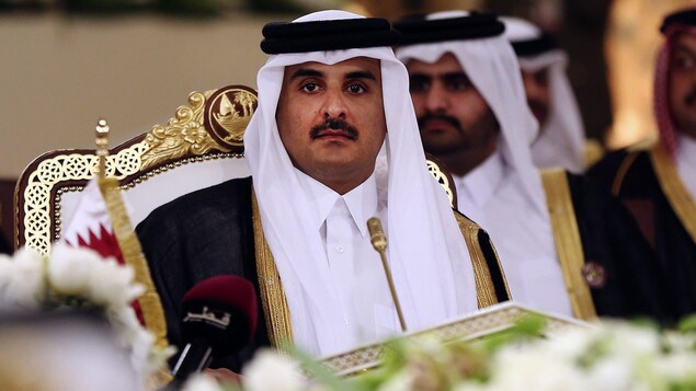 L'émir du Qatar Tamim ben Hamad Al-Thani.