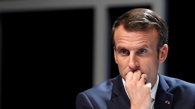 Le président français Emmanuel Macron. Le président français Emmanuel Macron.