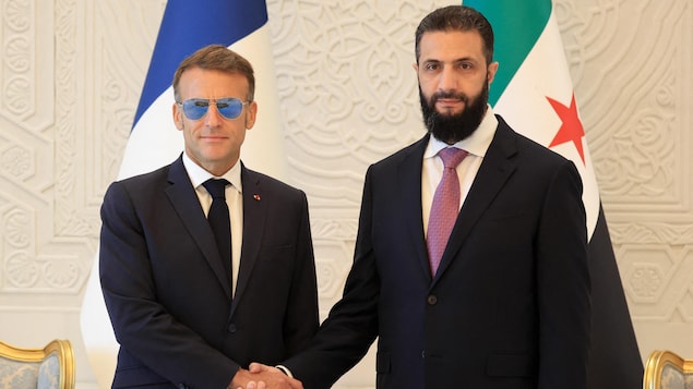 En Syrie, Macron affiche son soutien au président Charaa, après deux attentats à Damas