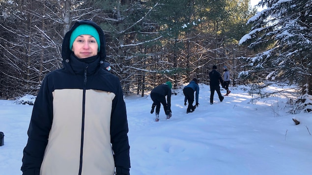 Un gym à l’extérieur pour s’entraîner malgré le confinement à Sherbrooke