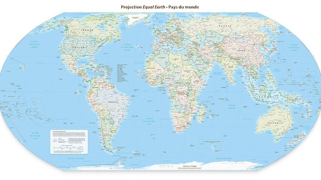 Un nouveau modèle de carte du monde reçoit l’aval de l’ONU