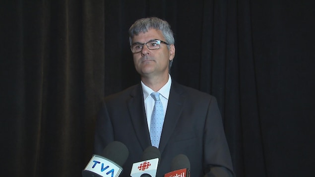 Éric Caire, député sortant de La Peltrie et candidat caquiste Éric Caire, député sortant de La Peltrie et candidat caquiste
