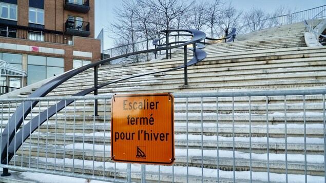 L’escalier monumental de Trois-Rivières pourrait être reconstruit pour 440 000 $