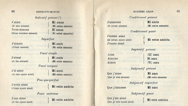 Un manuel espéranto-français datant de 1958