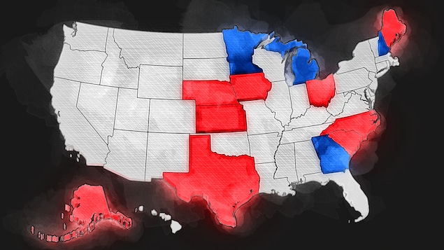 Élections de mi-mandat aux États-Unis : voici où se jouera la bataille pour le Sénat