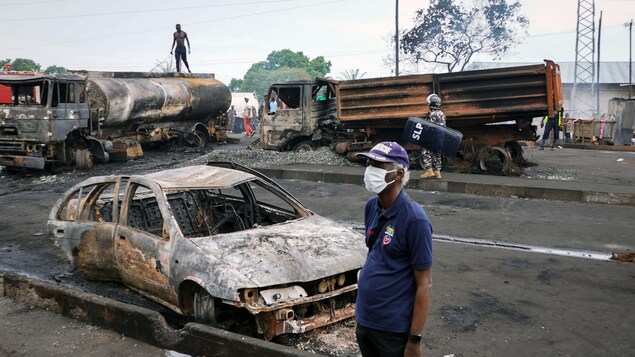 Le président sierra-léonais appelle à tirer des leçons de l’explosion de vendredi