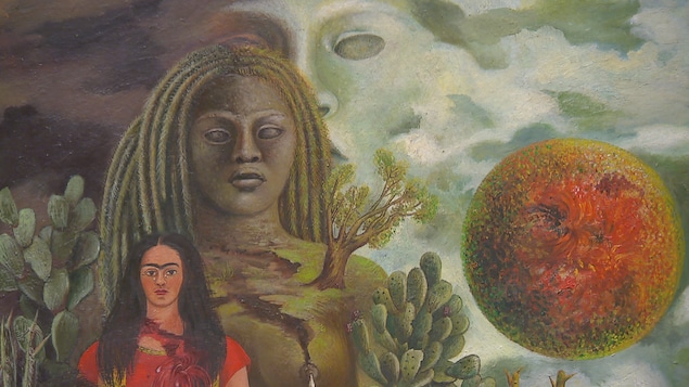 Une toile de l'artiste Frida Kahlo exposée au Musée national des beaux-arts du Québec
