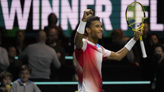 Félix Auger-Aliassime obtient son billet pour la finale du tournoi de Rotterdam