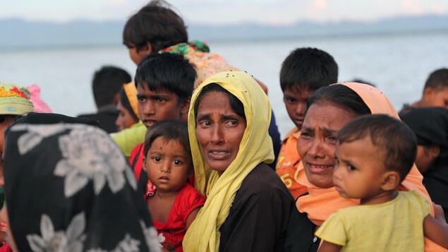 Des femmes et des enfants rohingya Des femmes et des enfants rohingya