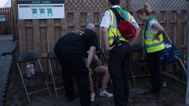 Quelques jeunes ont été victimes de coups de chaleur. Quelques jeunes ont été victimes de coups de chaleur.