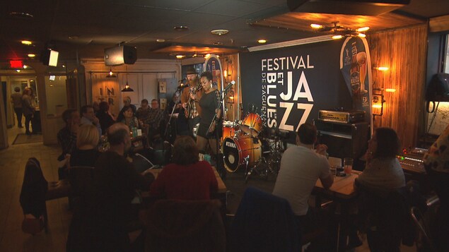 Un spectacle au festival