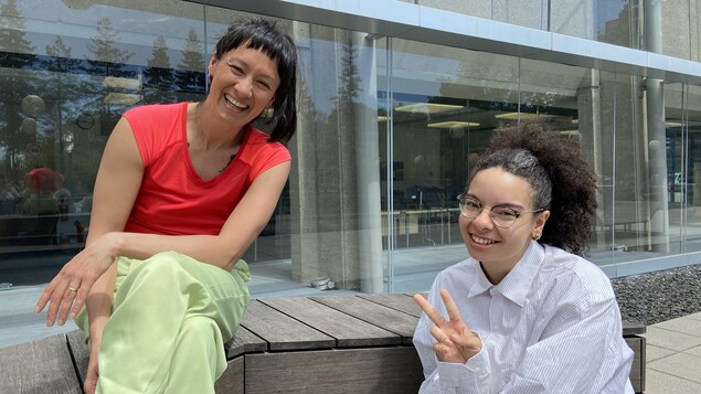 Emmanuelle Lê Phan et Kassandra Boivin, respectivement cofondatrice du festival de street dance de Québec Coro Casse et chorégraphe