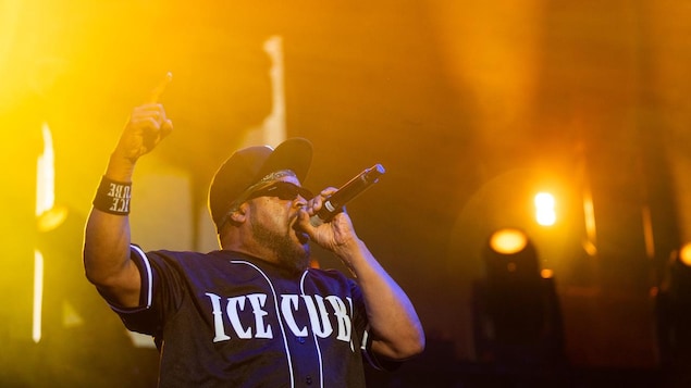 Ice Cube sur la scène du FestiVoix.