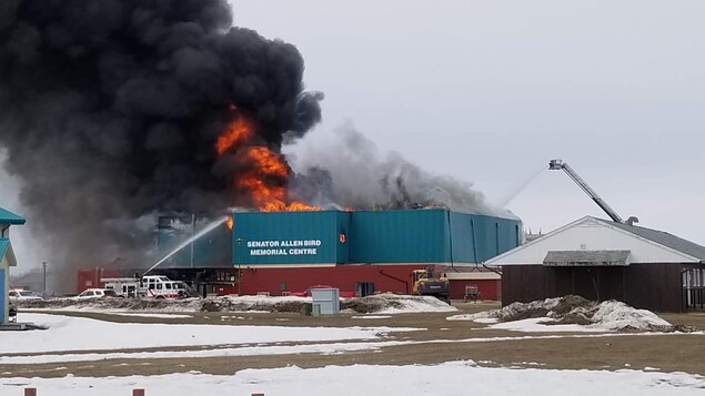 Une femme accusée après l’incendie d’un centre communautaire à Prince Albert