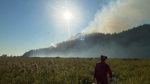 La qualité de l’air s’envole en fumée dans l’est de la vallée du Fraser