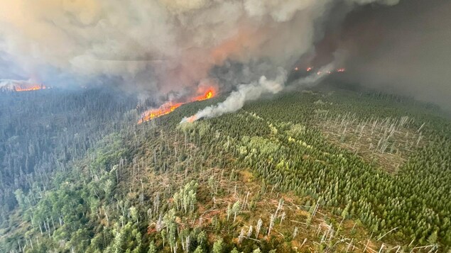 Feu de forêt : les habitants d’Hudson’s Hope peuvent rentrer à la maison