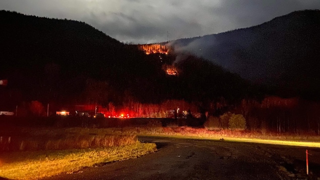 Un feu de forêt s’est déclaré à Mont-Saint-Pierre