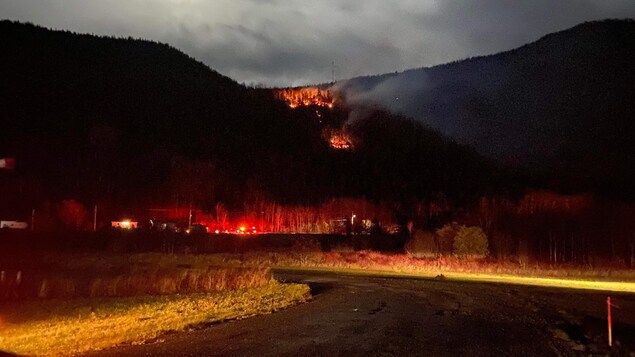 Un feu de forêt s’est déclaré à Mont-Saint-Pierre