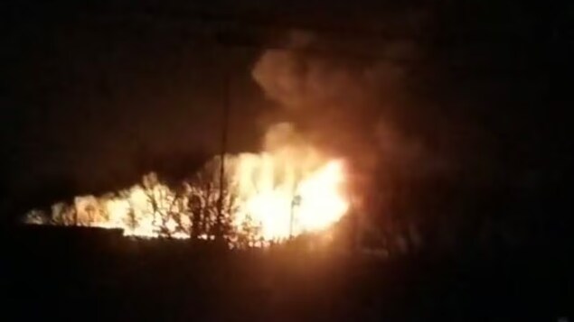 Une usine d’engrais à O’Leary détruite par un incendie