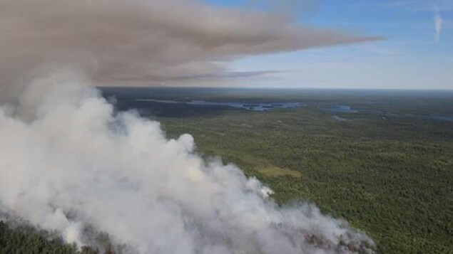 L'incendie près de Lebel-sur-Quévillon est contenu | Radio-Canada.ca