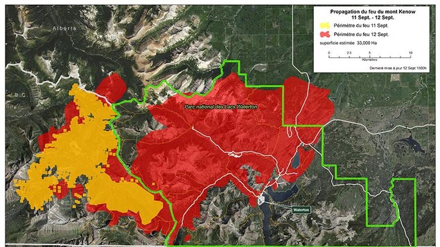 Une carte du feu Une carte du feu