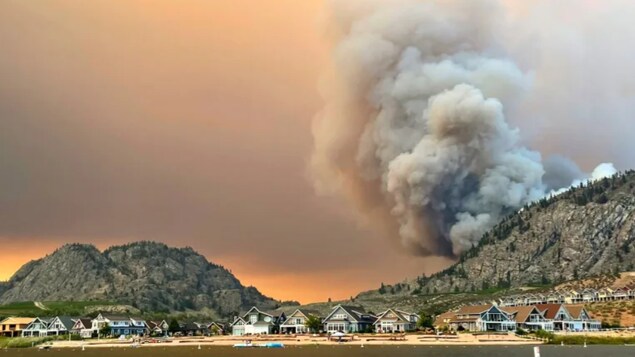 Les feux de forêt auraient contribué aux inondations en Colombie-Britannique