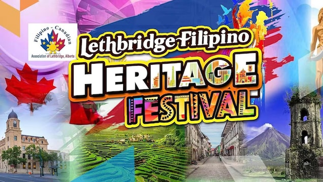 Poster ng Lethbridge Filipino Heritage Festival.